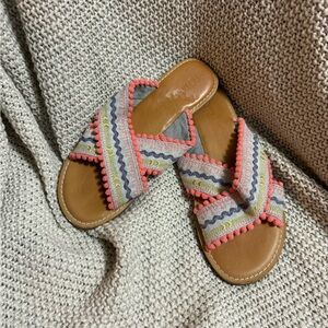 Women's TOMS Viv Slide‎ Sandal, Size 7.5